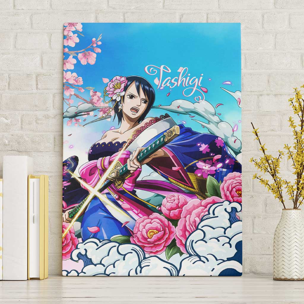 Tashigi One Piece Canvas Wall Art Anime Style