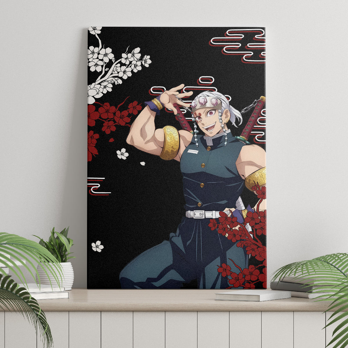 Tengen Uzui Anime Japan Style Canvas Wall Art
