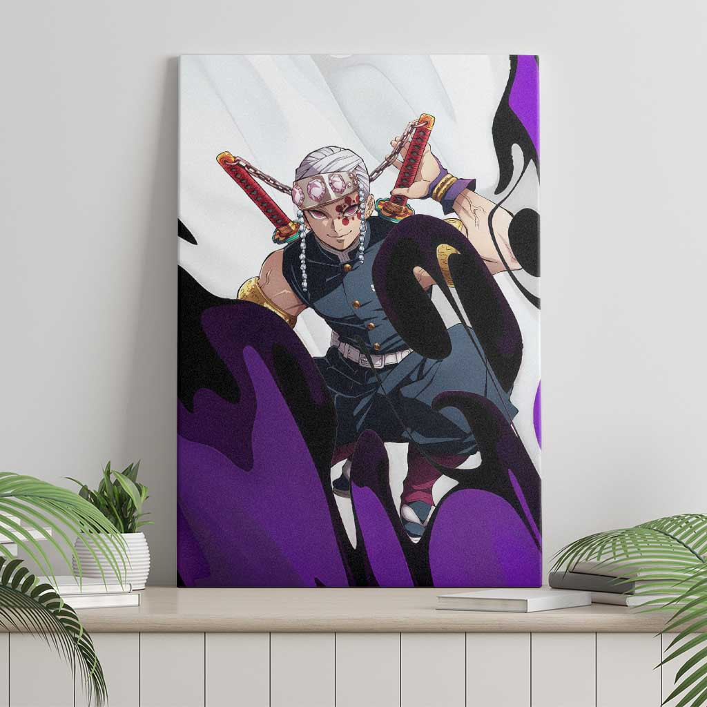 Tengen Uzui Demon Slayer Canvas Wall Art Anime Style Ts04