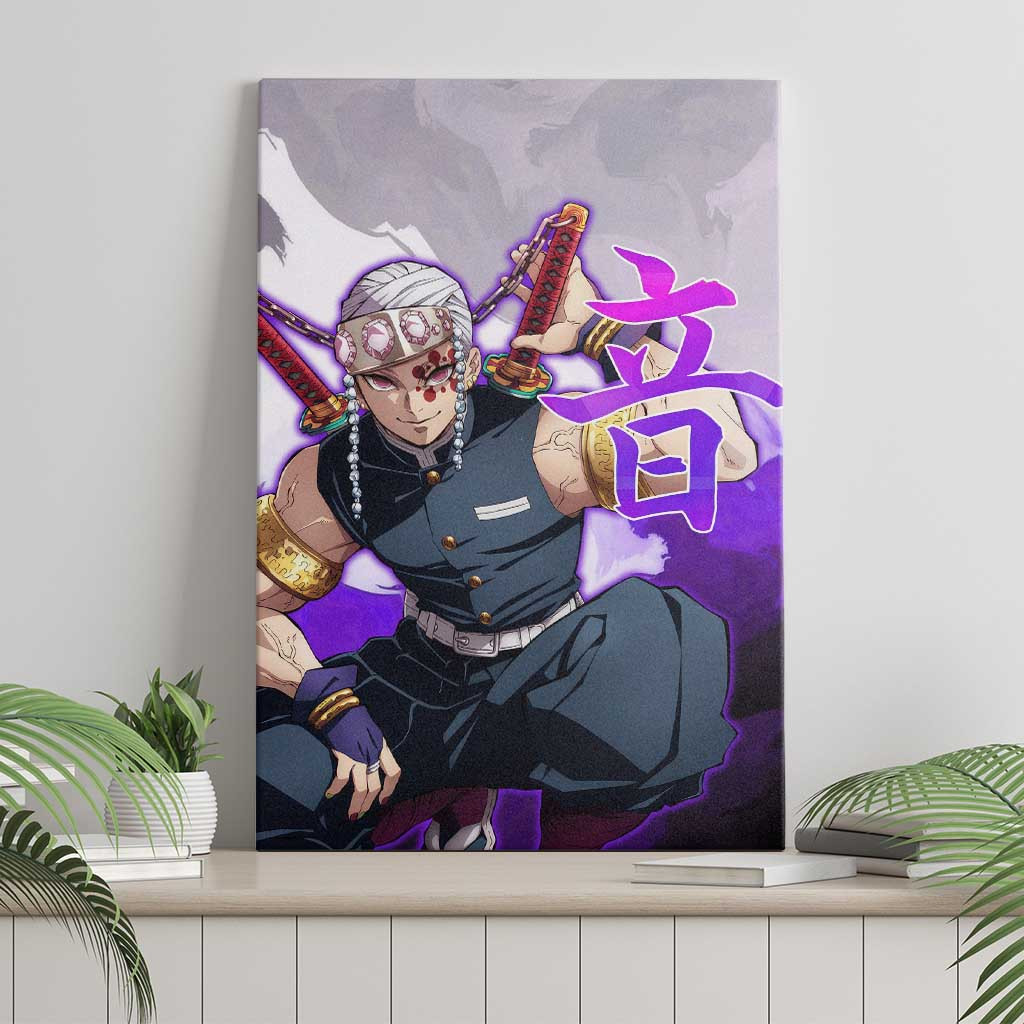 Tengen Uzui Demon Slayer Canvas Wall Art Anime Style Ts04