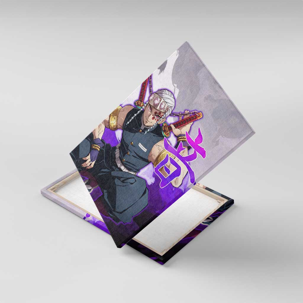 Tengen Uzui Demon Slayer Canvas Wall Art Anime Style Ts04