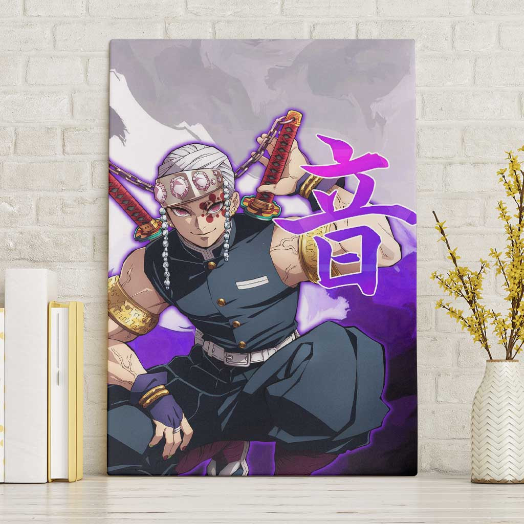 Tengen Uzui Demon Slayer Canvas Wall Art Anime Style Ts04