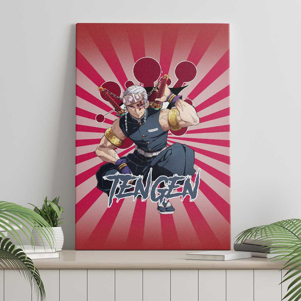 Tengen Uzui Demon Slayer Canvas Wall Art Anime Style Ts04