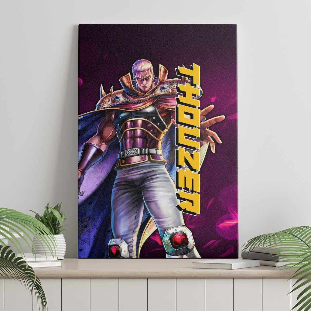 Thouzer Fist Of The North Star Canvas Wall Art Anime Style