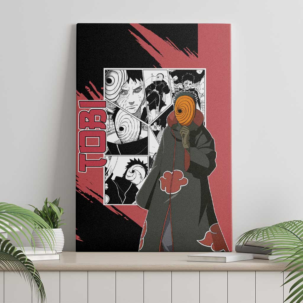 Tobi Naruto Canvas Wall Art Anime Mix Manga Style