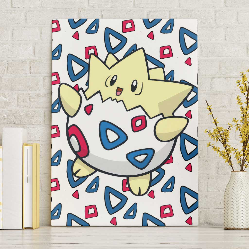 Togepi Pokemon Canvas Wall Art Anime Style Ts04