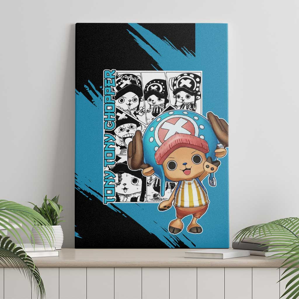 Tony Tony Chopper One Piece Canvas Wall Art Anime Mix Manga Style