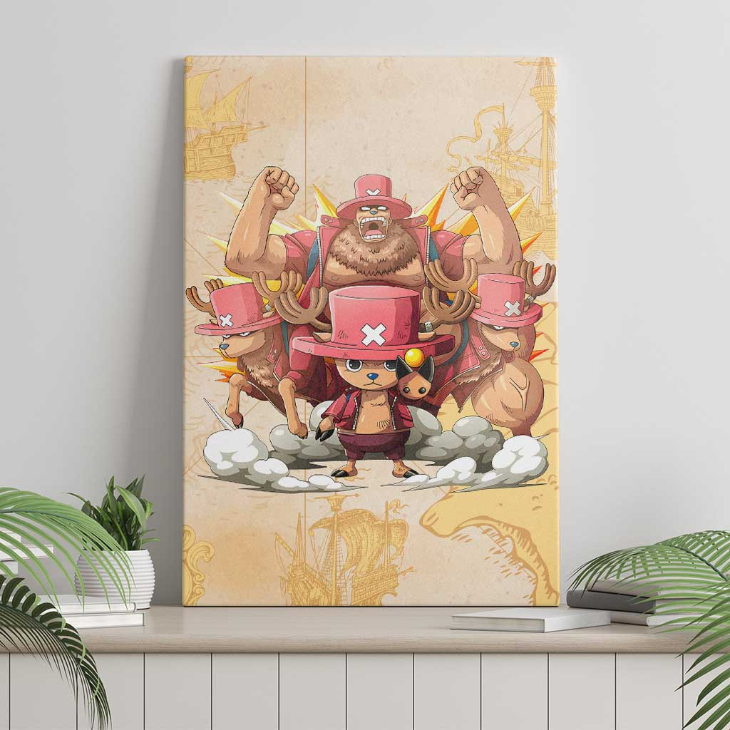 Tony Tony Chopper One Piece Canvas Wall Art Anime Style Ts04