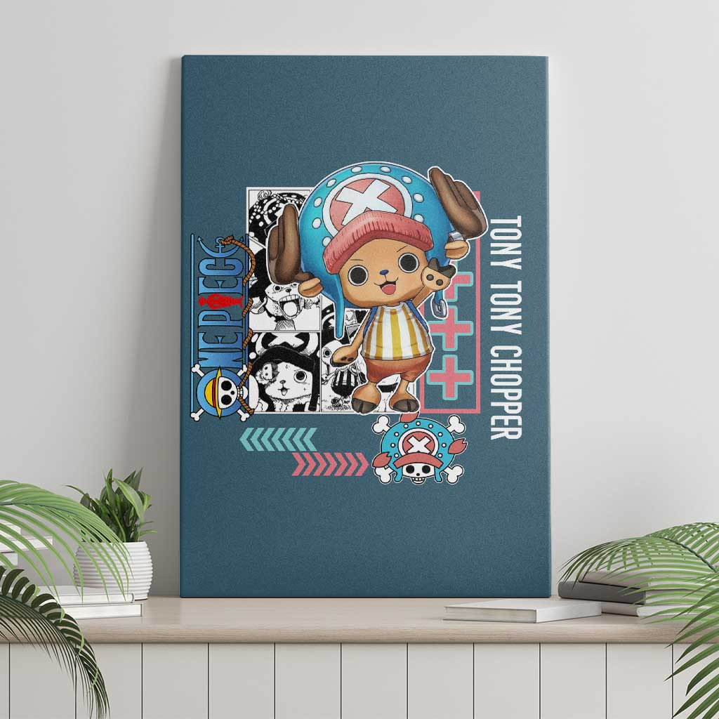 Tony Tony Chopper V2 One Piece Canvas Wall Art Anime Style Ts04
