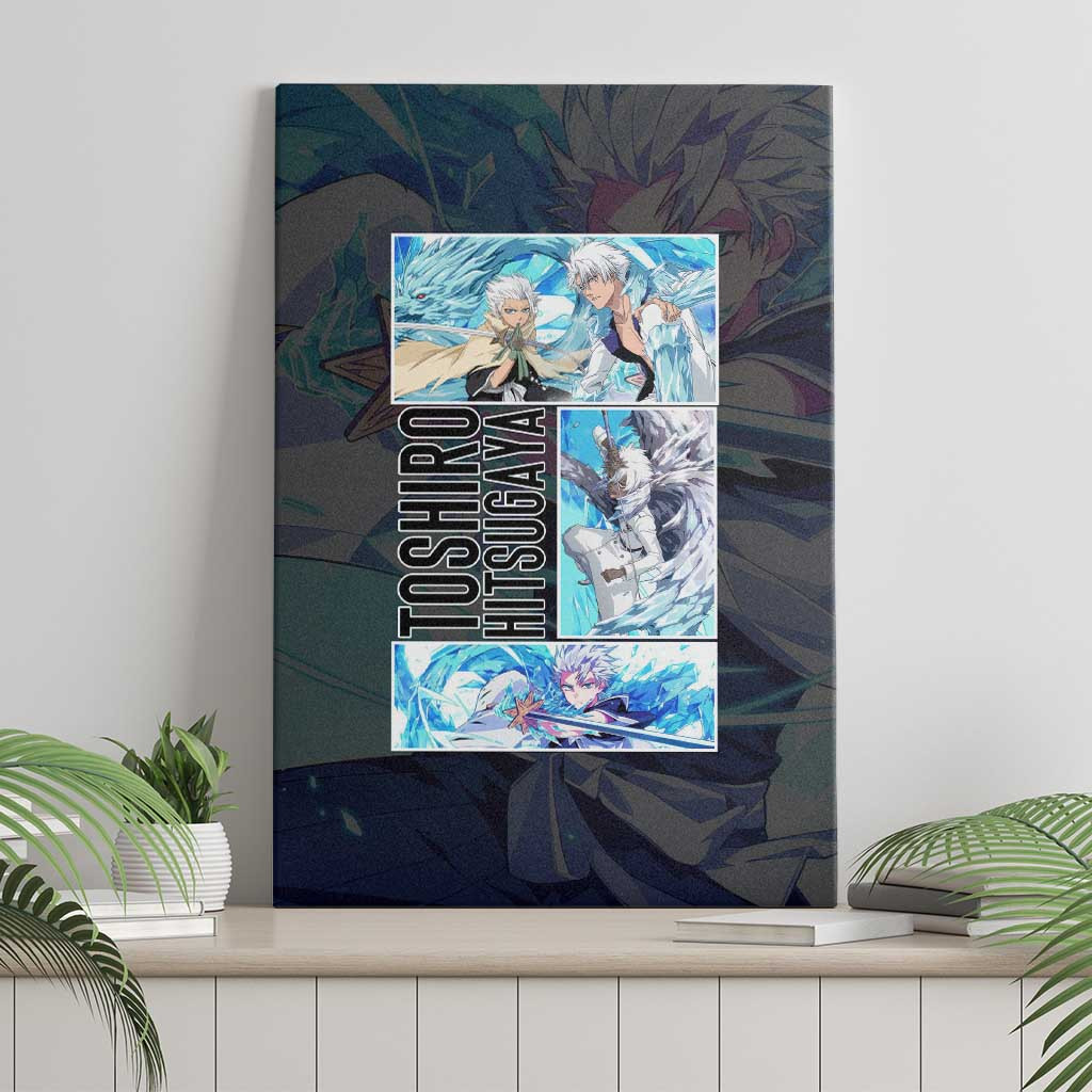 Toshiro Hitsugaya Tybwa Bleach Canvas Wall Art Anime Style Ts04