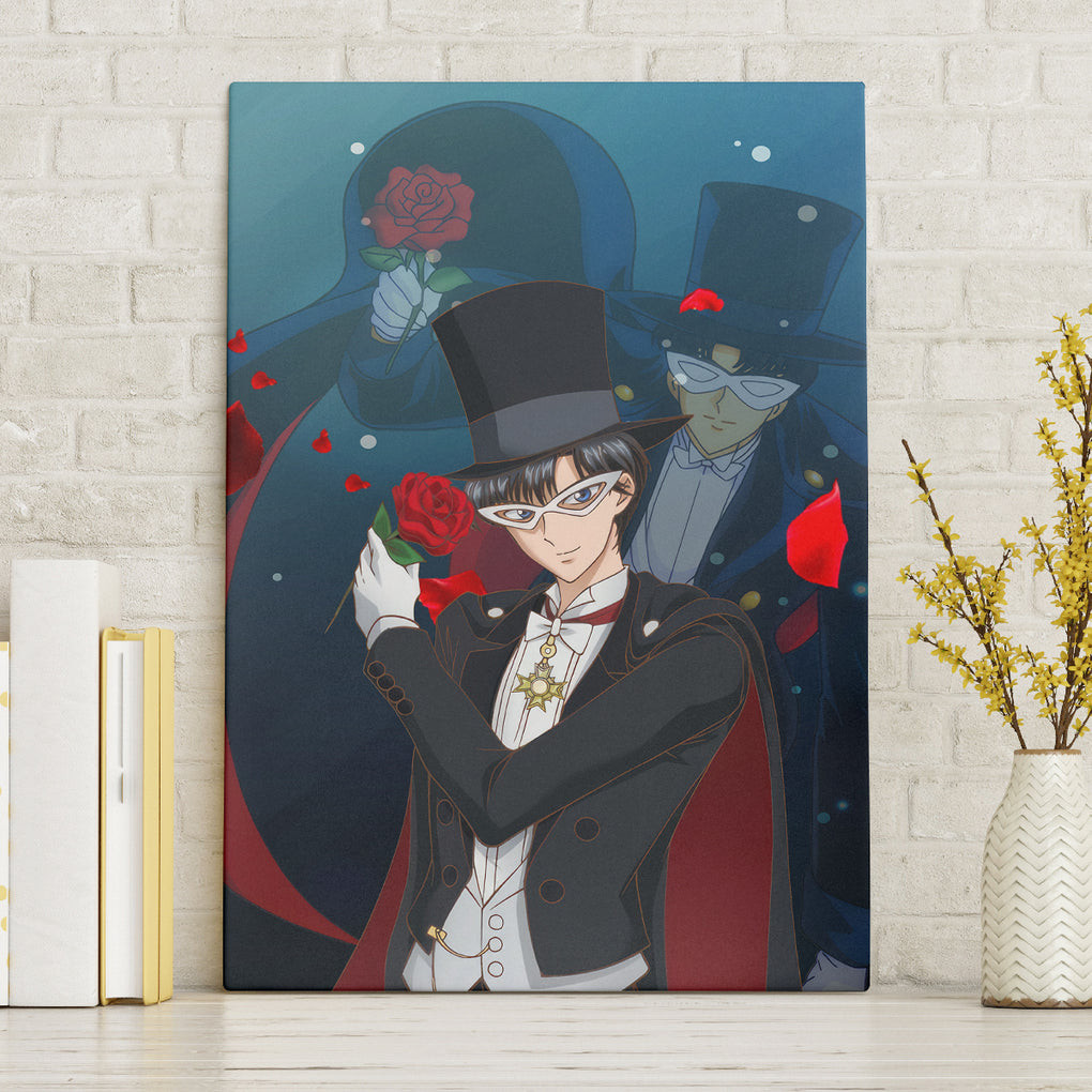 Tuxedo Anime Canvas Wall Art