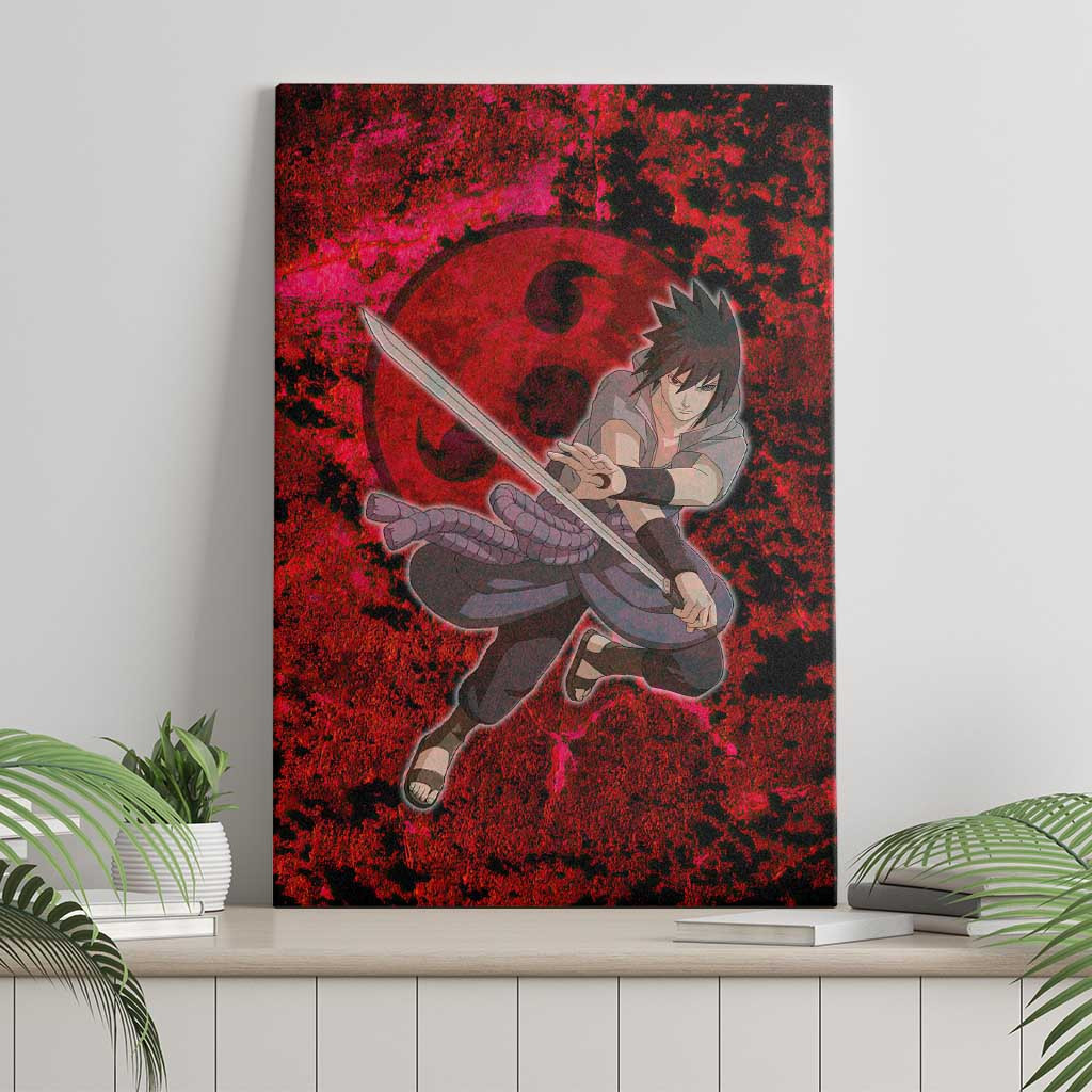 Uchiha Sasuke Naruto Canvas Wall Art Anime Style Ts04
