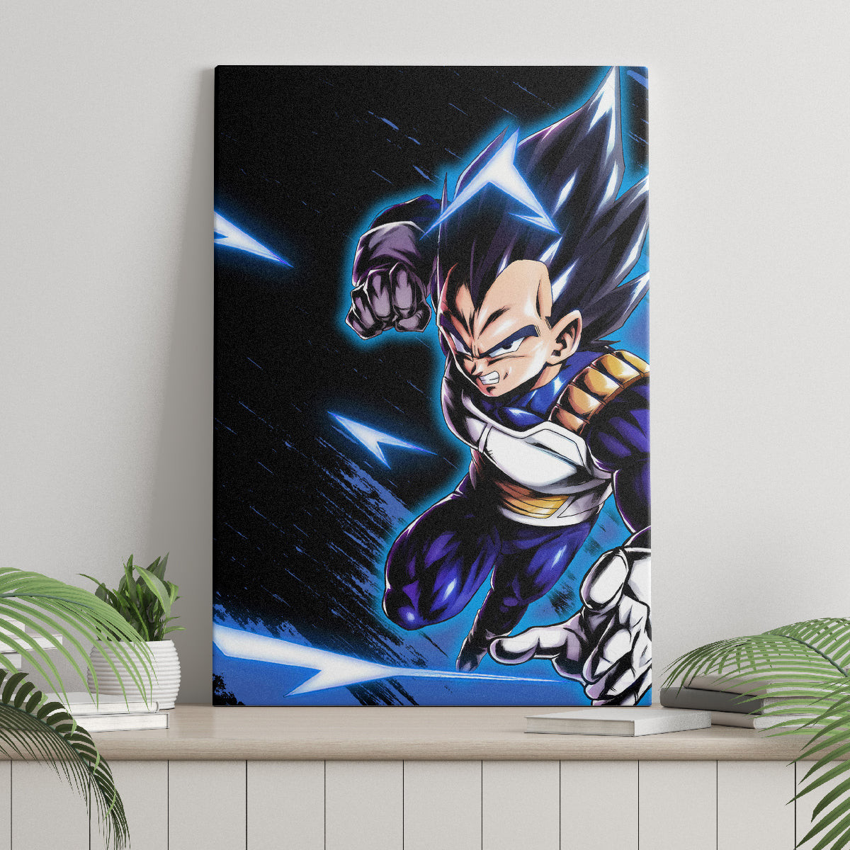 Vegeta Hoodie Dragon Ball Anime Canvas Wall Art