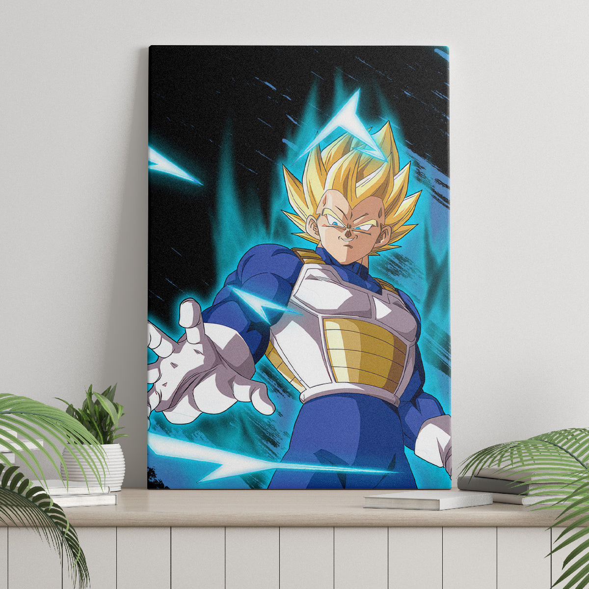 Vegeta Super Saiyan Dragon Ball Canvas Wall Art