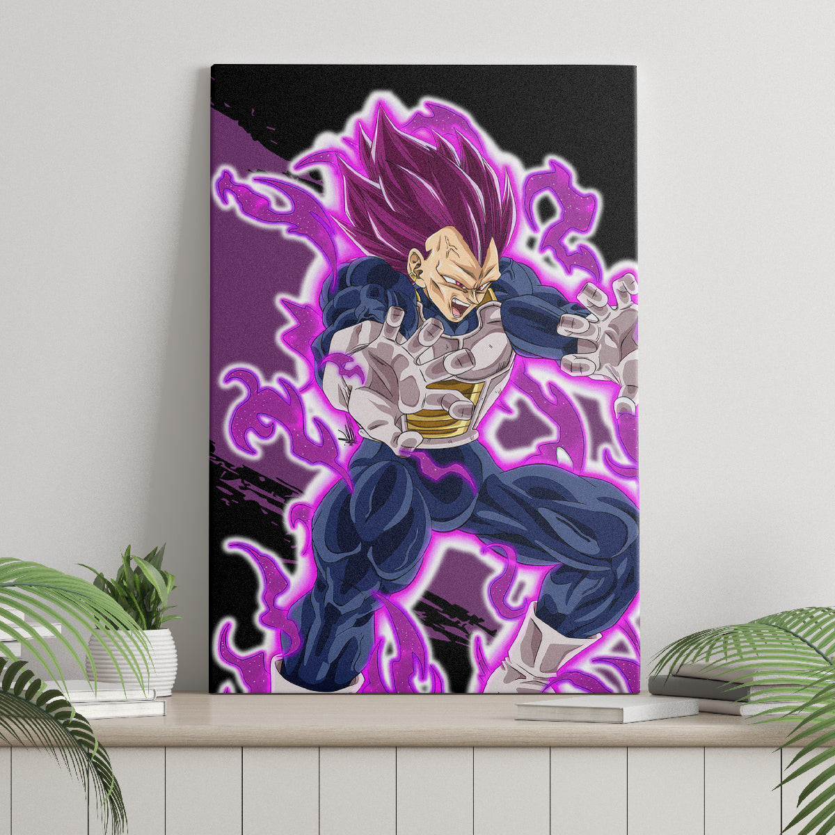 Vegeta Ultra Ego Dragon Ball Canvas Wall Art