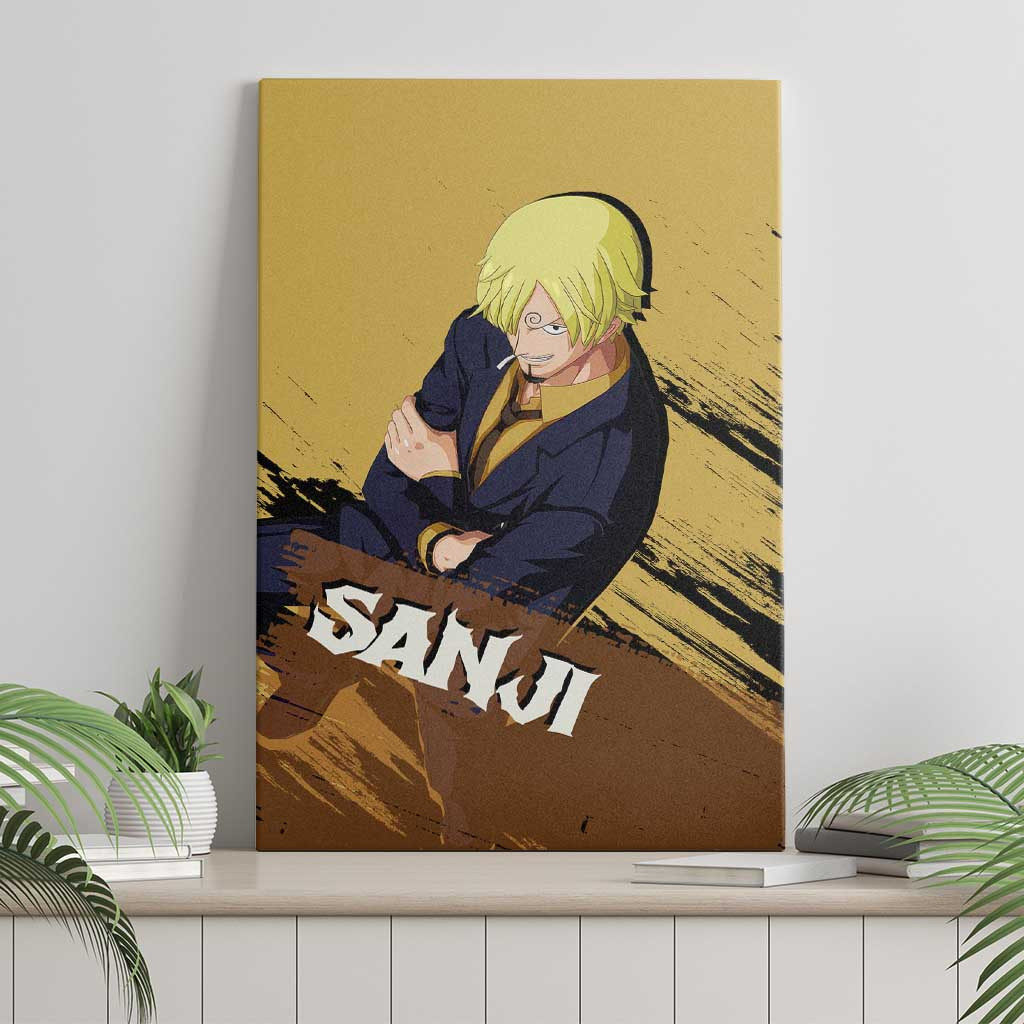Vinsmoke Sanji One Piece Canvas Wall Art Anime Style Ts04