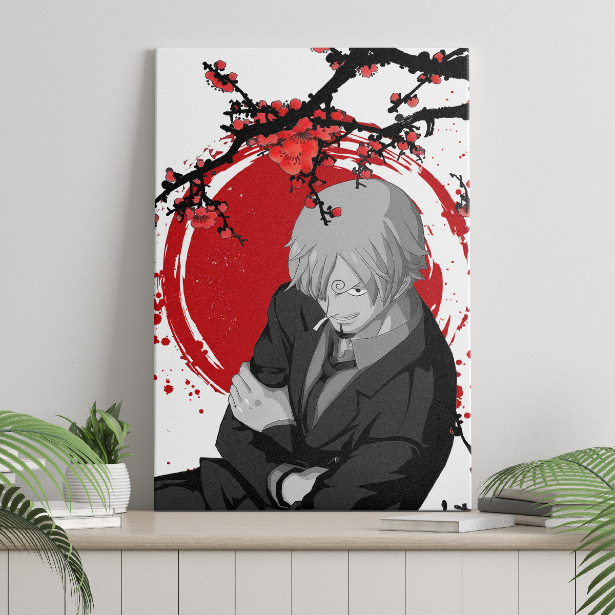 Vinsmoke Sanji One Piece Japan Style Anime Canvas Wall Art