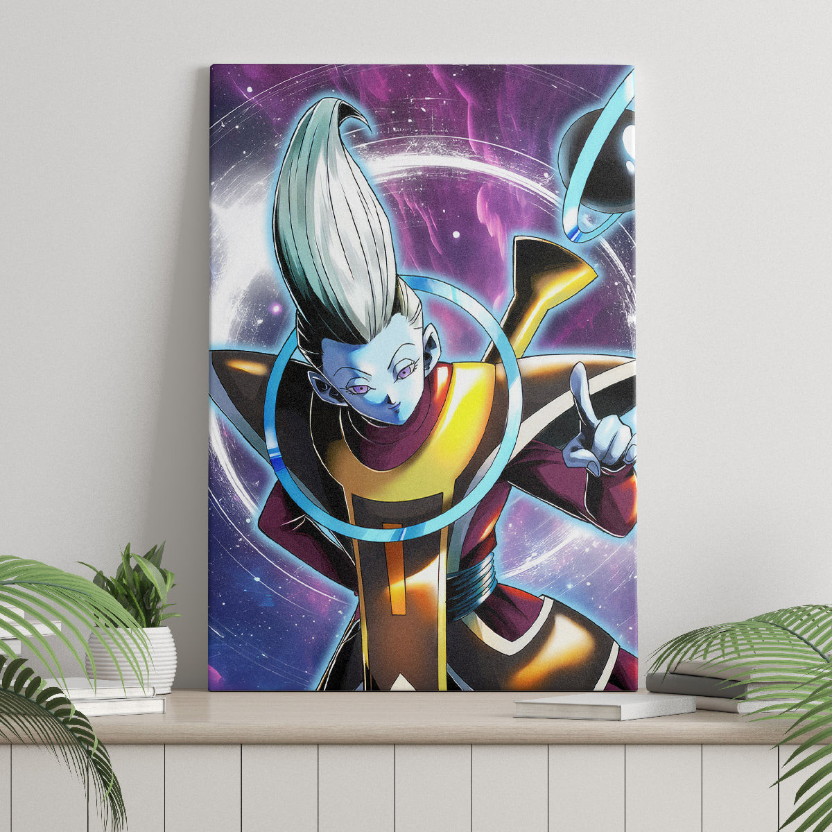 Whis Dragon Ball Canvas Wall Art