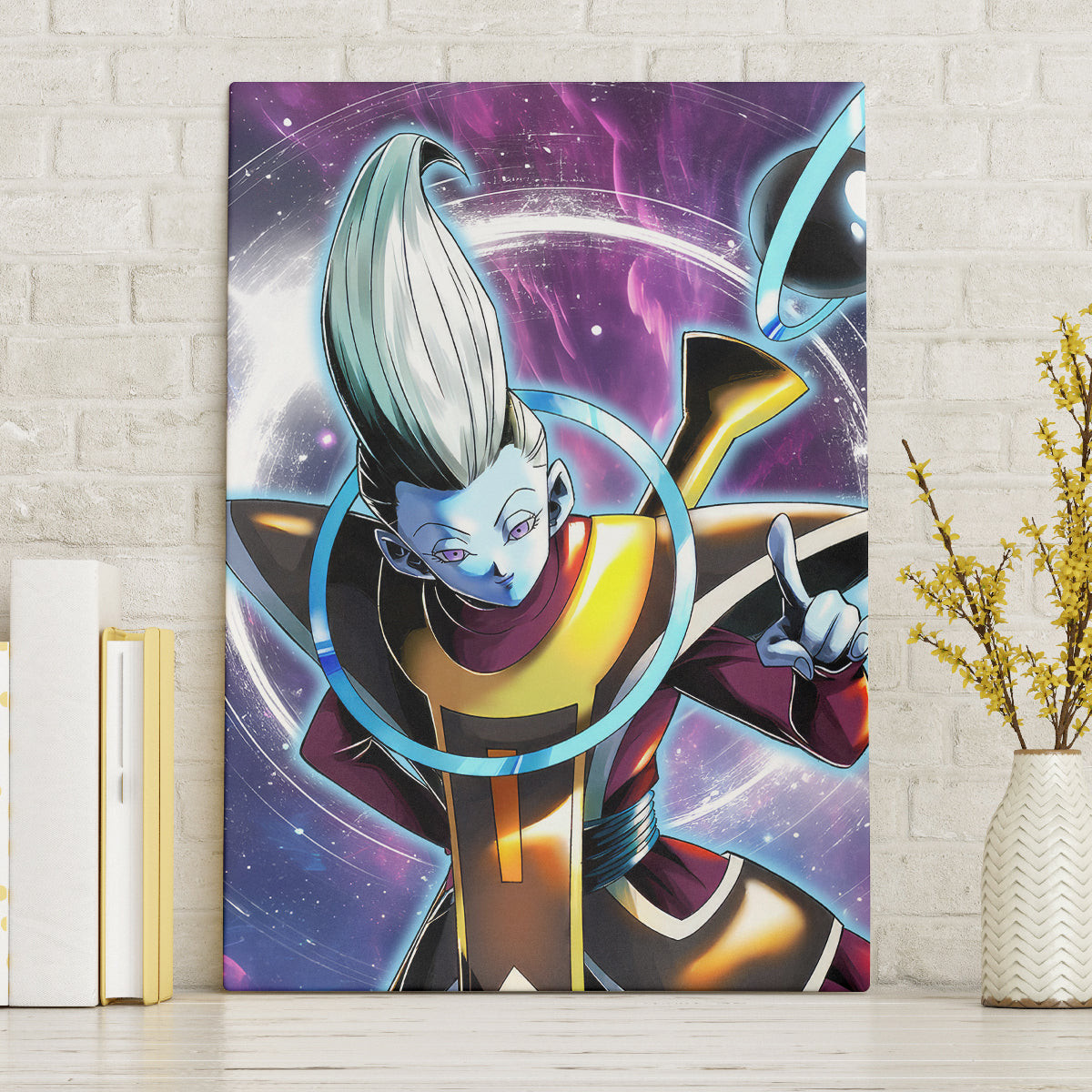 Whis Dragon Ball Canvas Wall Art
