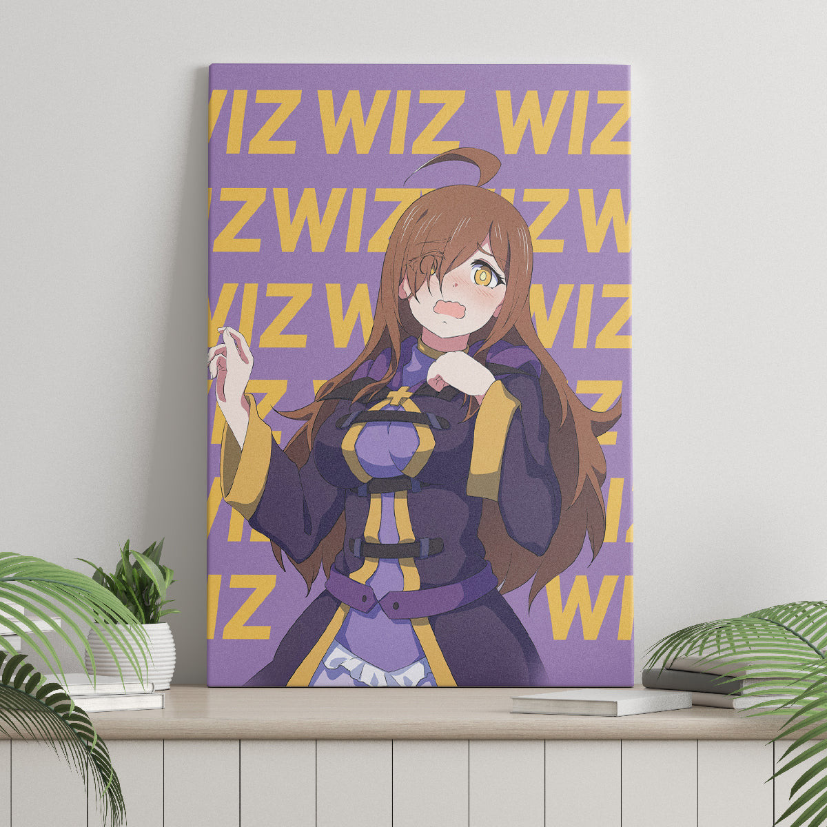 Wiz Anime Konosuba For Fans Canvas Wall Art