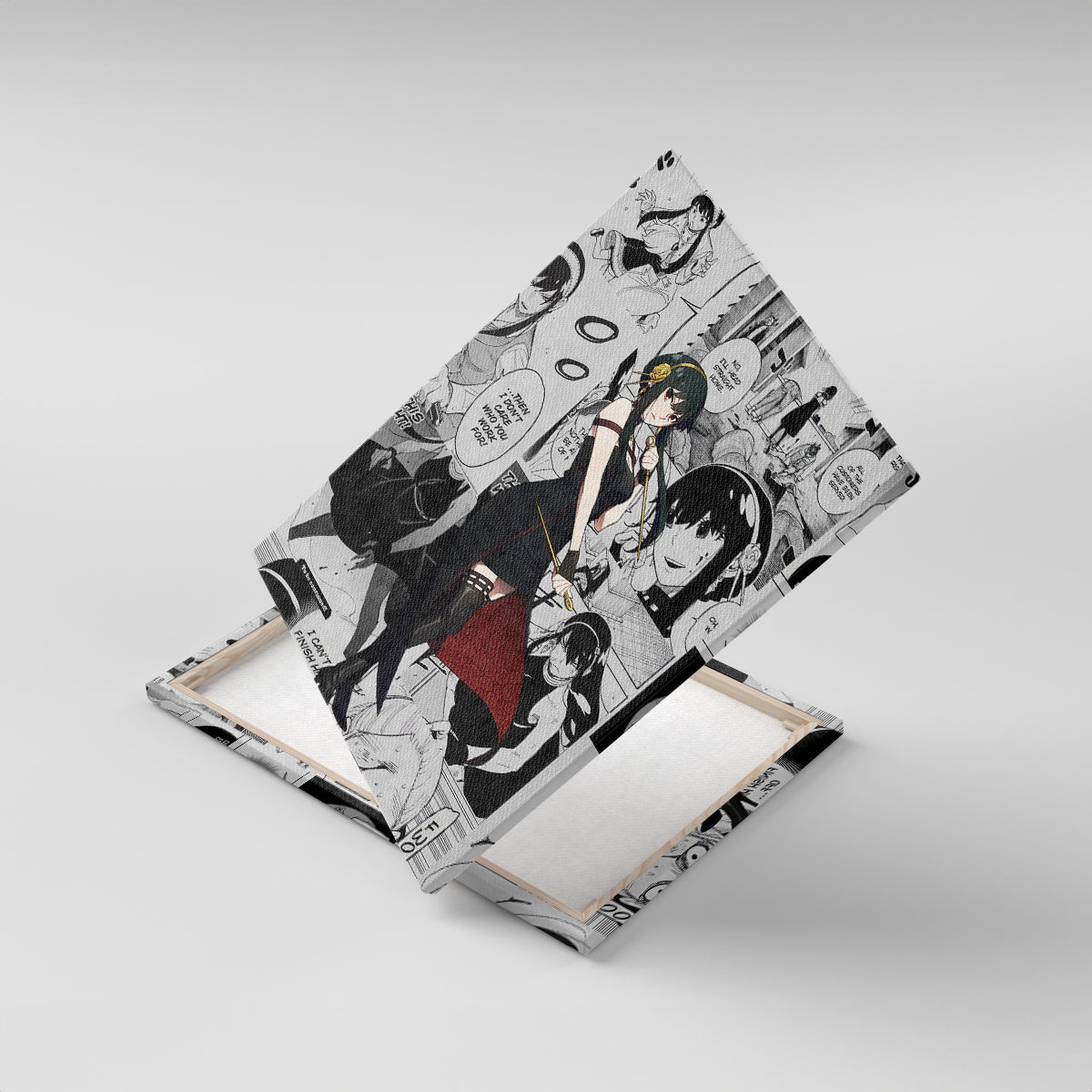 Yor Forger Spy X Family Canvas Wall Art Manga Mix Anime Style