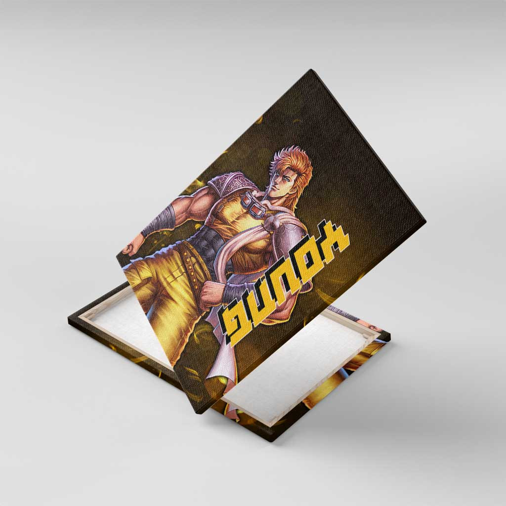Young Fist Of The North Star Canvas Wall Art Anime Style