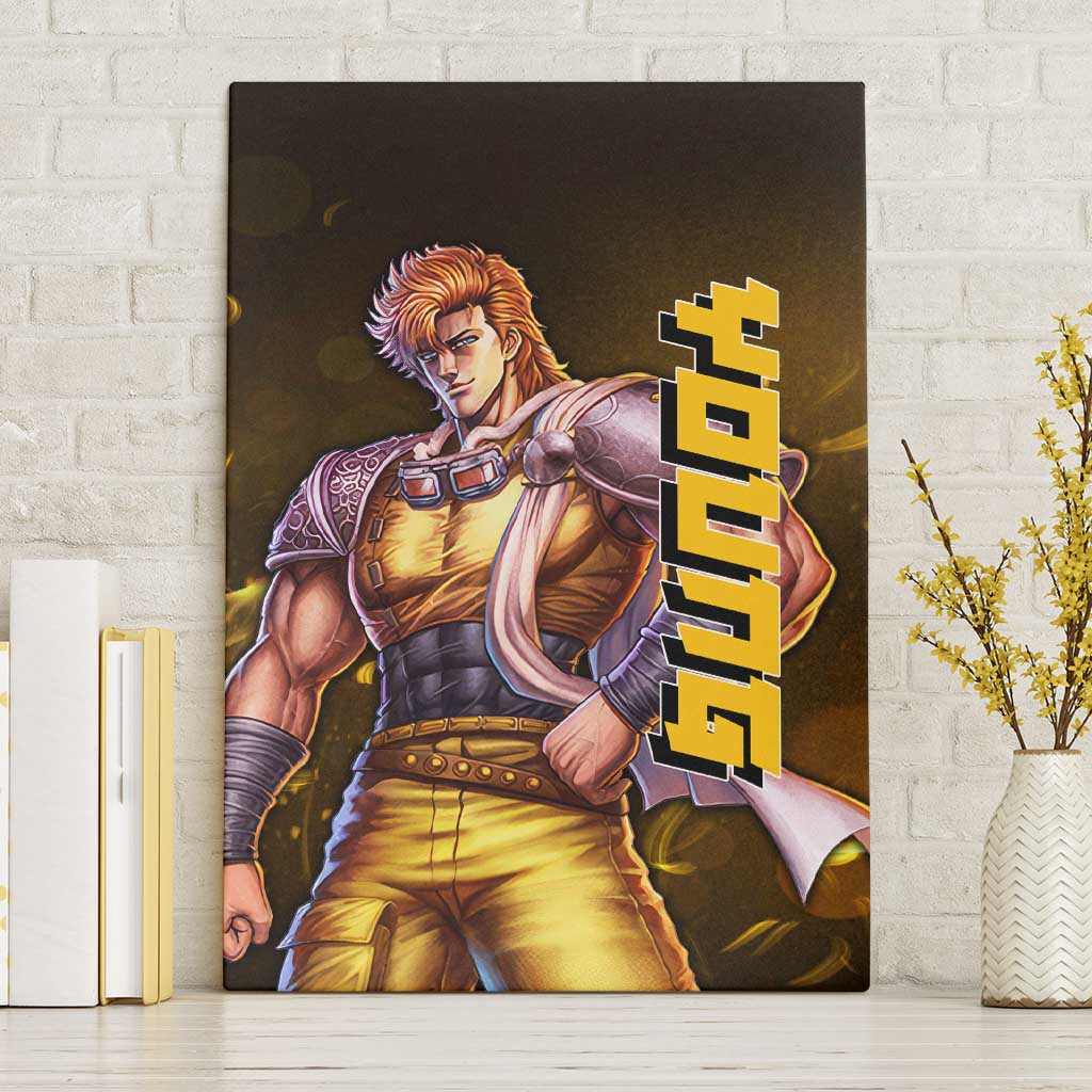 Young Fist Of The North Star Canvas Wall Art Anime Style