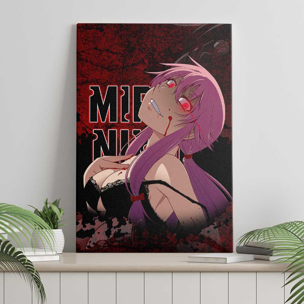 Yuno Gasai Future Diary Canvas Wall Art Anime Style Ts04