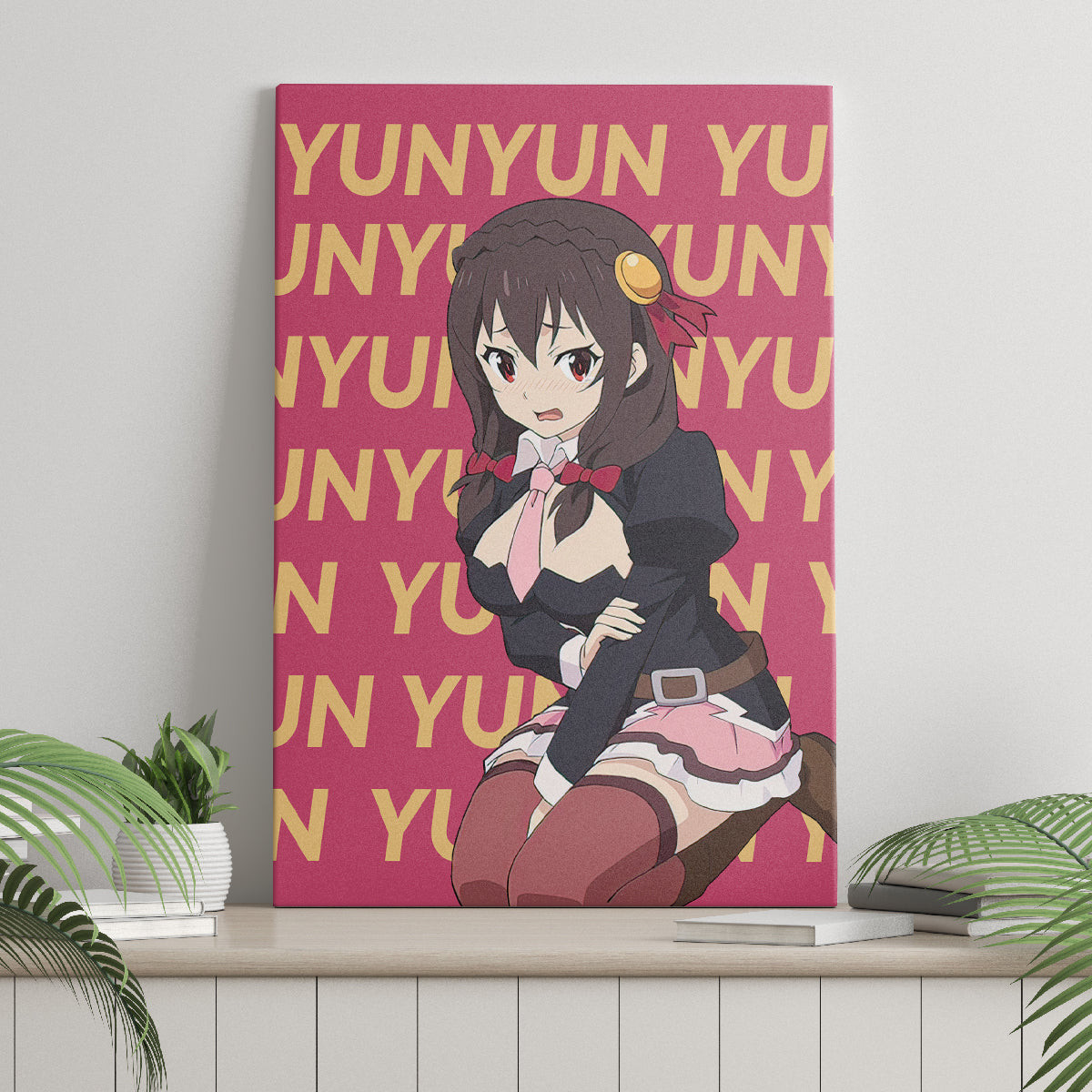 Yunyun Konosuba Canvas Wall Art Anime Style