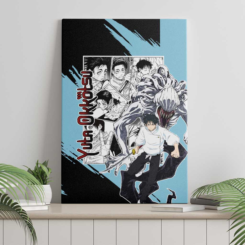 Yuta Okkotsu Jujusu Kaisen Canvas Wall Art Anime Mix Manga Style