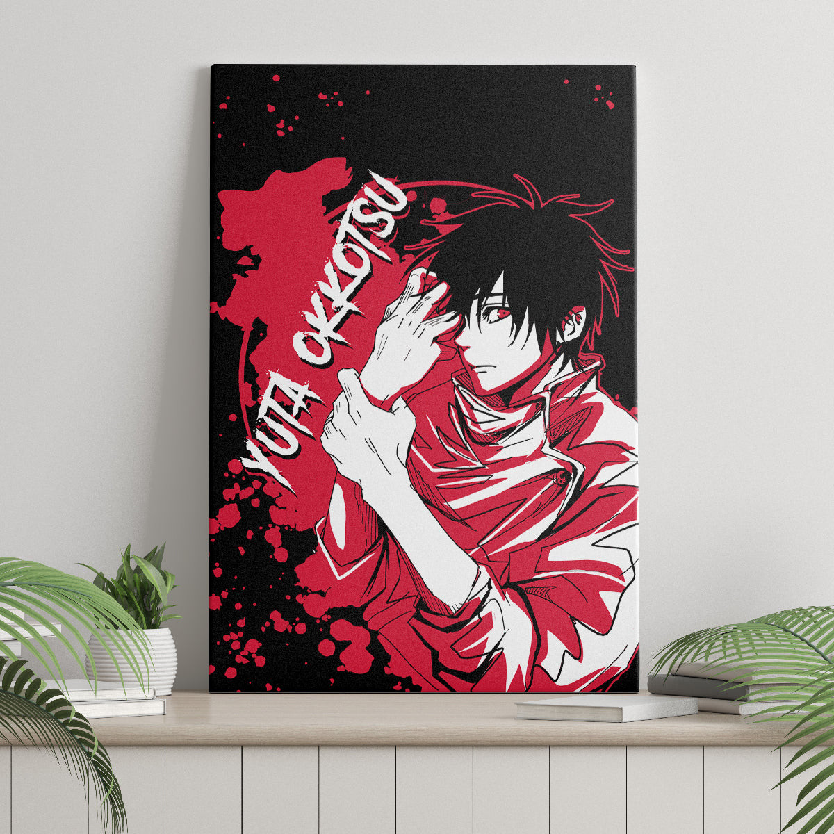 Yuta Okkotsu Jujutsu Kaisen Canvas Wall Art Manga Style Art