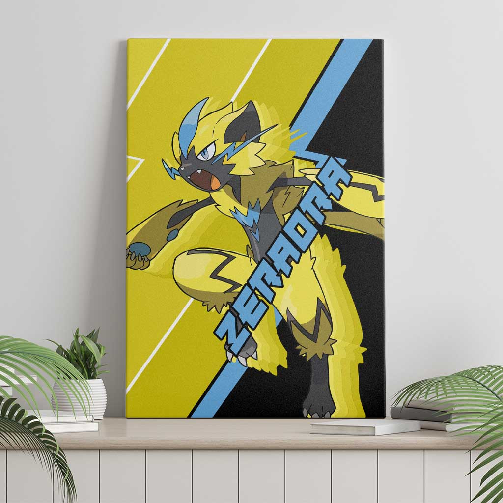 Zeraora Pokemon Canvas Wall Art Anime Style Ts04