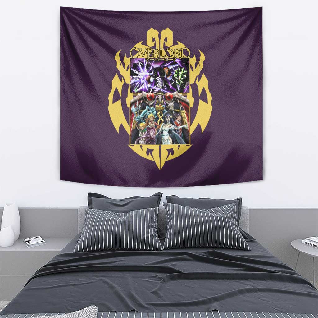 Ainz Ooal Gown Overlord Tapestry Anime Style