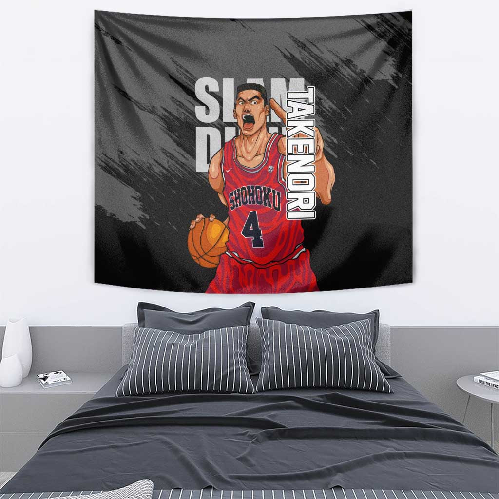 Akagi Takenori - Slam Dunk Tapestry Anime Style