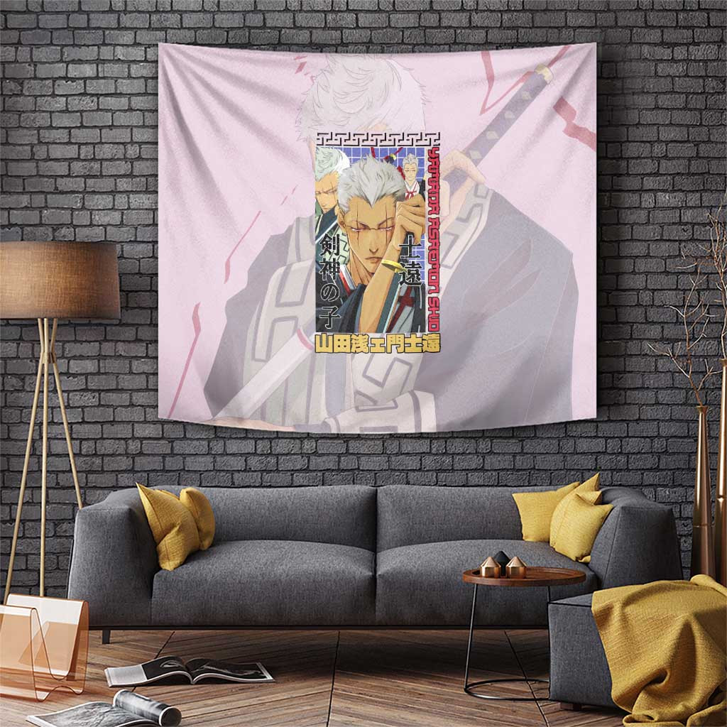 Amada Asaemon Shion Hells Paradise Blind Swordsman Tapestry In Japan Anime Style