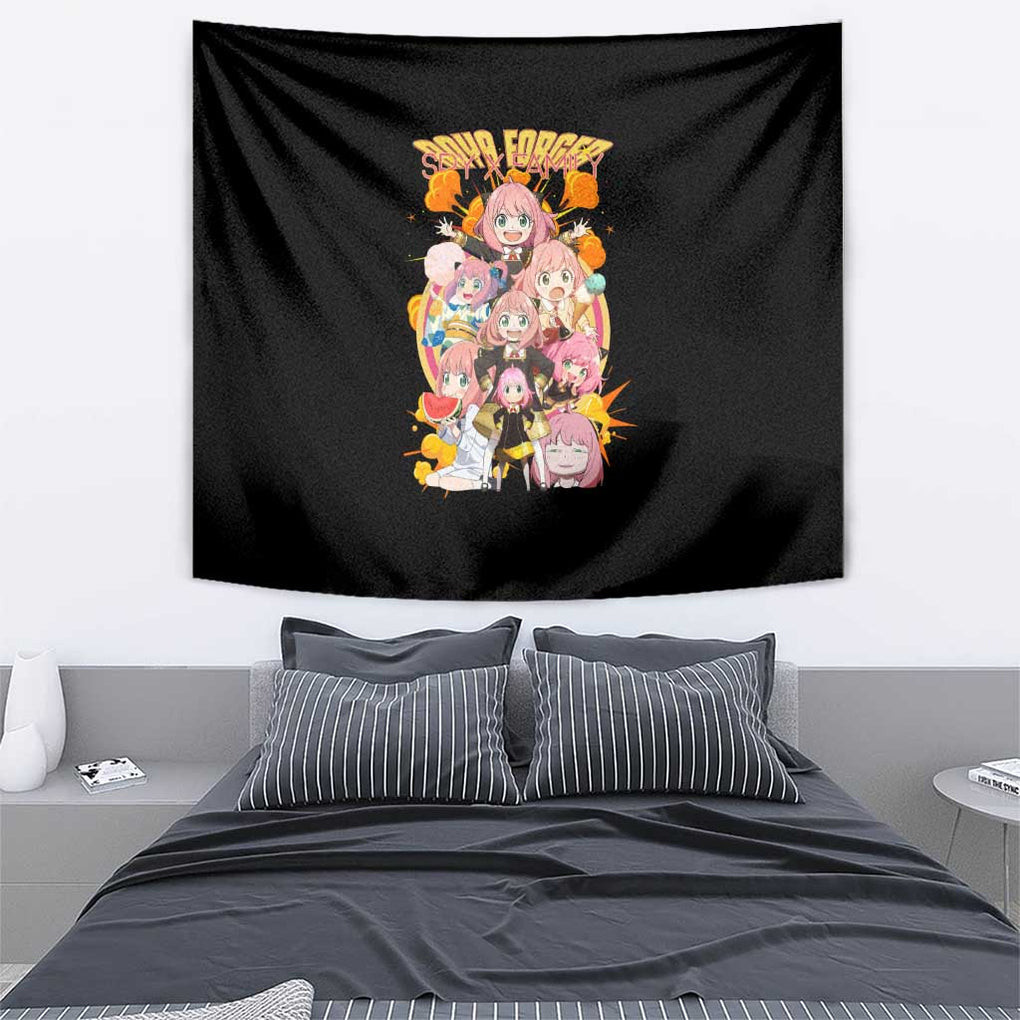 Anya Forger V2 Spy X Family Tapestry Anime Style