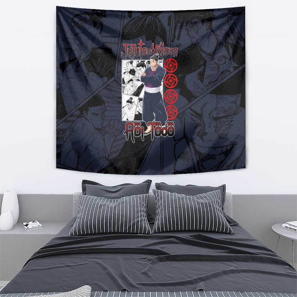 Aoi Todo Jujutsu Kaisen Tapestry Anime Style
