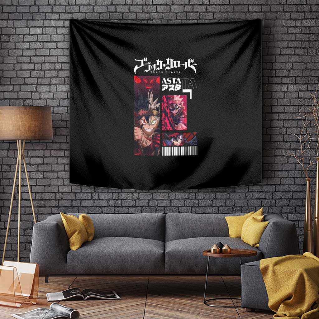 Asta Black Clover Tapestry