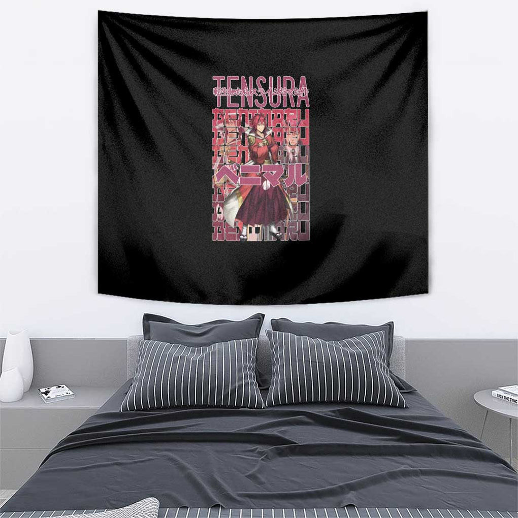 Benimaru That Time I Got Reincarnated As A Slime Tapestry Anime Style