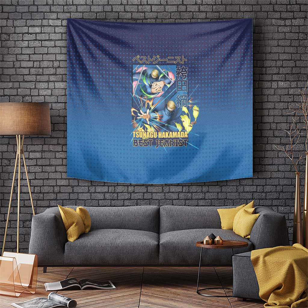Best Jeanist My Hero Academia Tapestry With Tailored Denim Fiber Power Pose