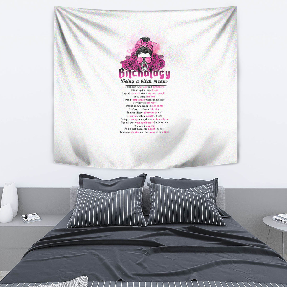 Bitchology Being A Bitch Means Tapestry