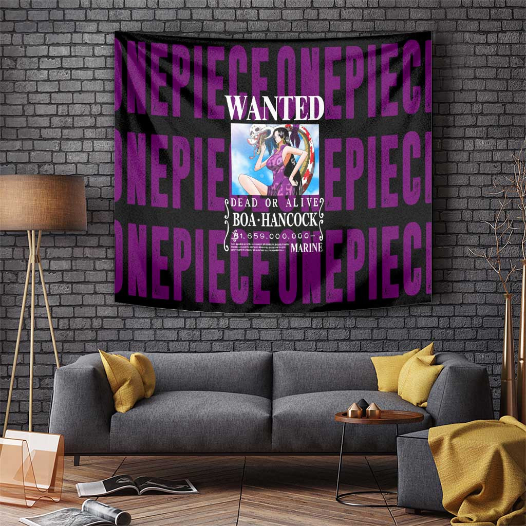 Boa Hancok - One Piece Tapestry Anime Style