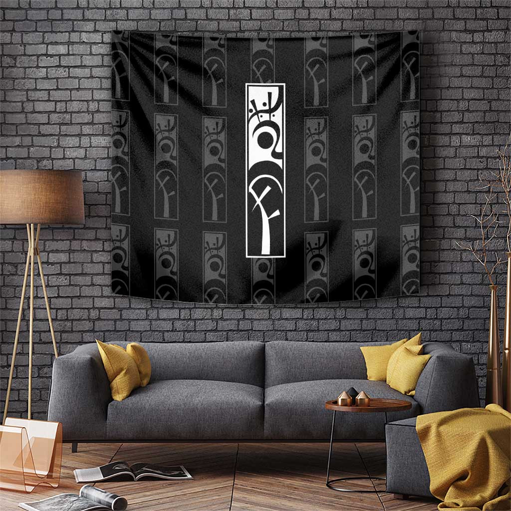 Bonten Gang Tokyo Revengers Street Gang Tapestry In Dark Fashion Anime Style