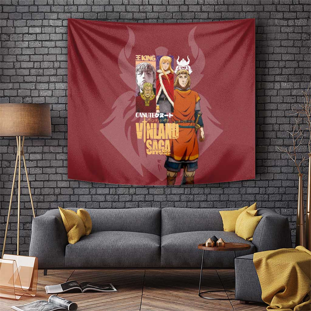 Canute Vinland Saga Cold Hearted Young King Tapestry In Japan Anime Style