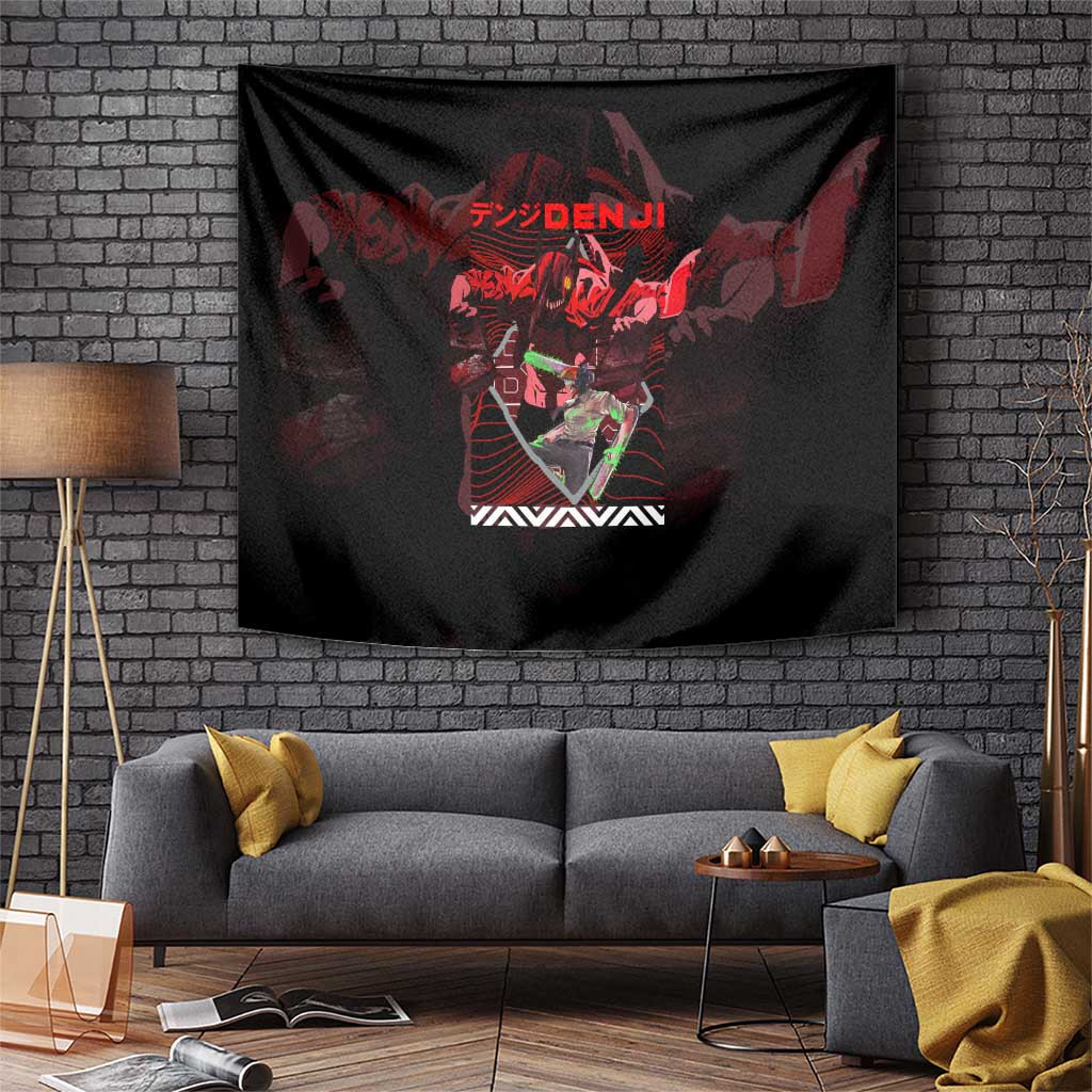 Chainsaw Man Denji Tapestry Anime Graphic Streetwear