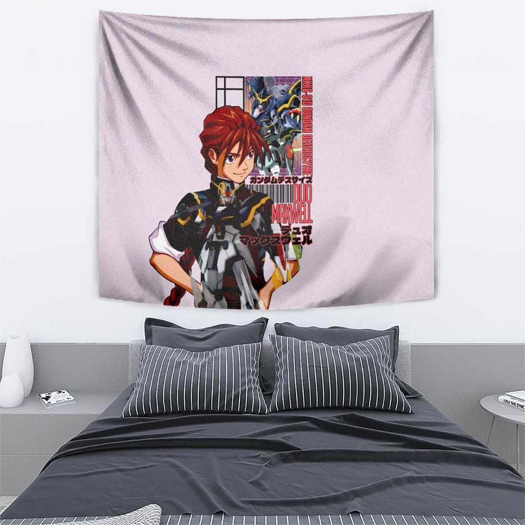 Deathscythe X Duo Maxwell Gundam Wing Endless Waltz Tapestry Anime Style