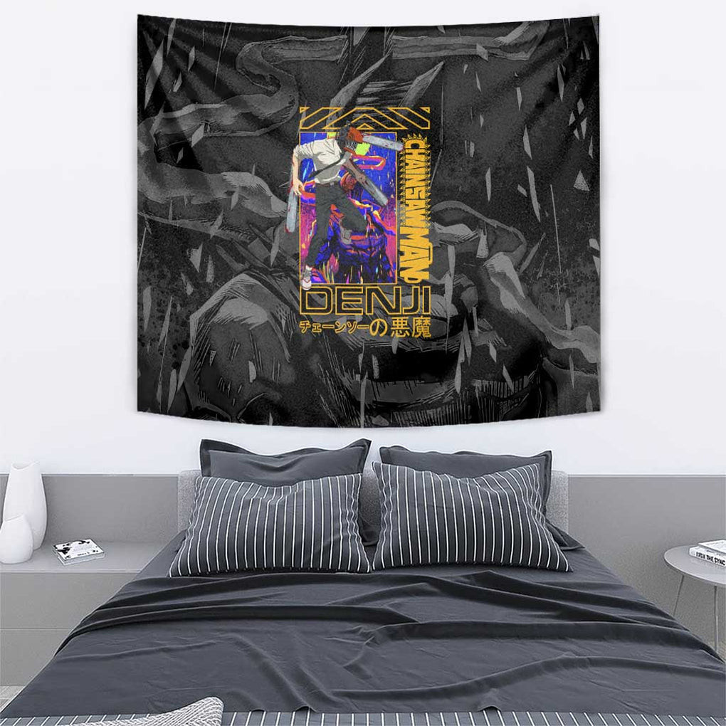 Denji Chainsaw Man Tapestry Japan Anime Style