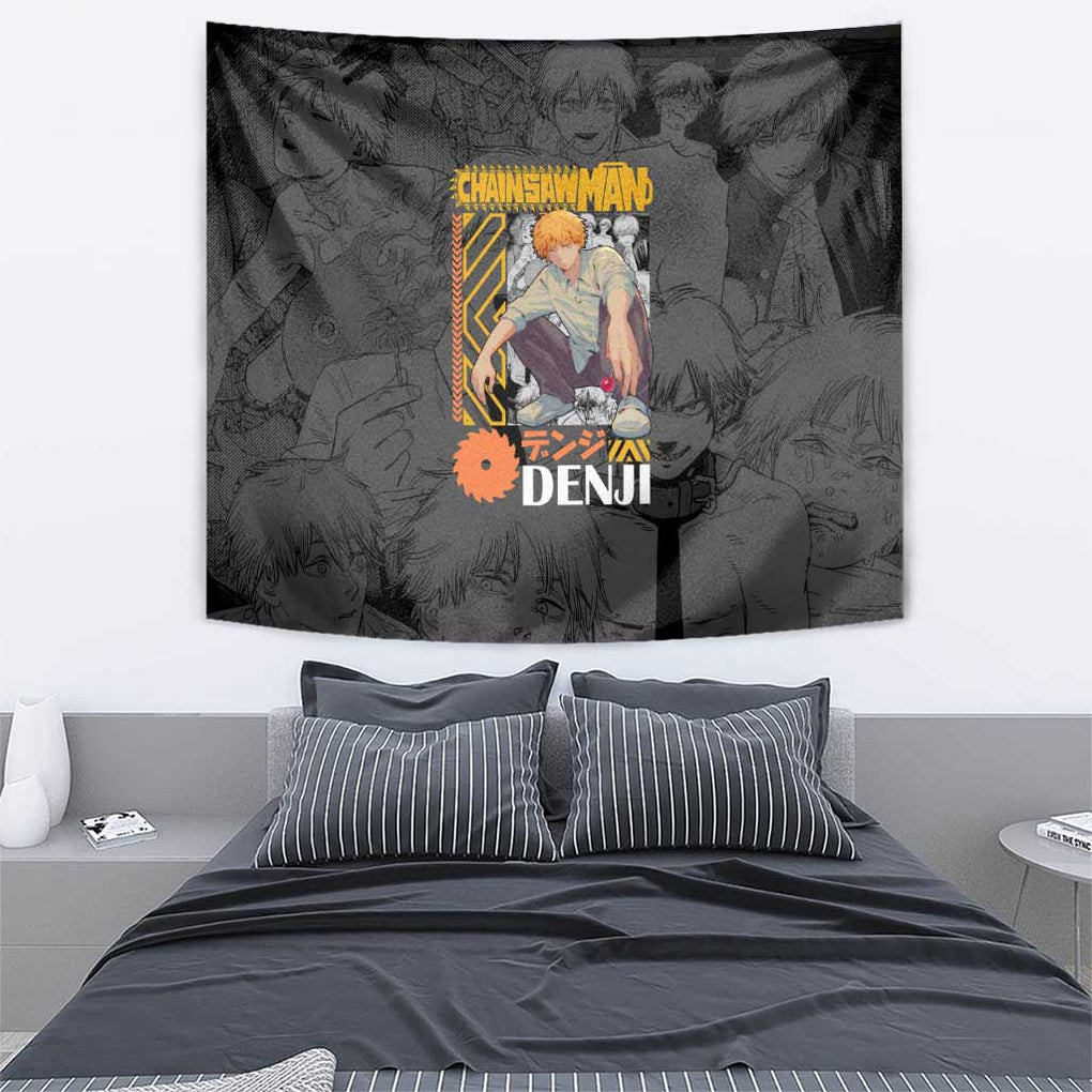 Denji V2 Chainsaw Man Tapestry Anime Style