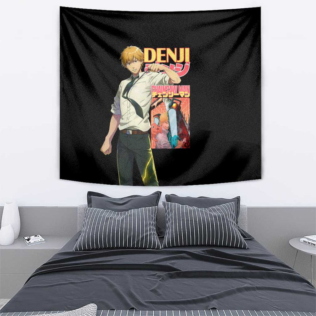 Denji V4 Chainsaw Man Tapestry Japan Anime Style