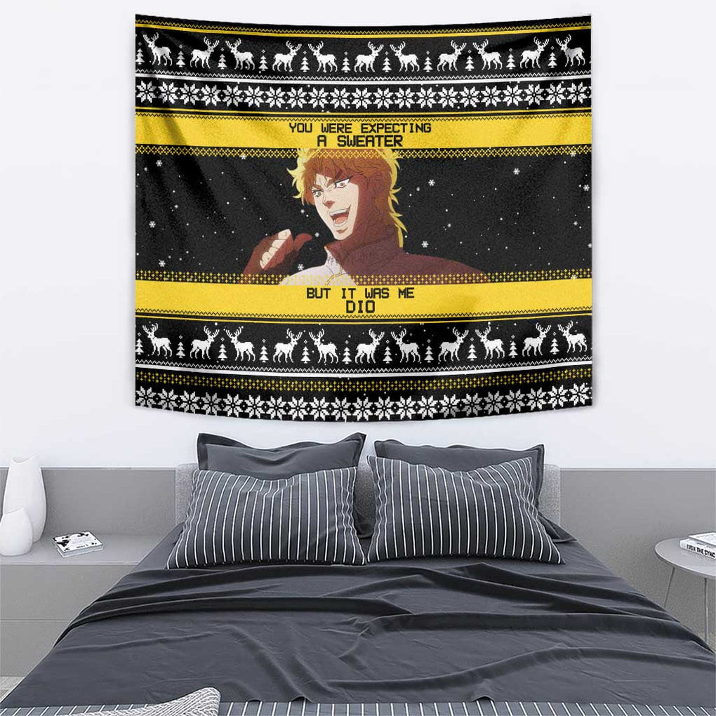 Dio Brando Jojos Bizarre Adventure Tapestry Anime Mix Christmas Style